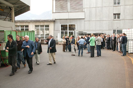 Besichtigung Victorinox - Gewerbeverein Schwyz - 31.10.06